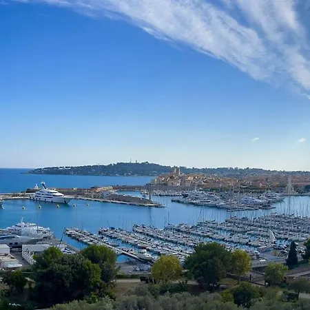 Antibes Carre D'Or Bastion Albert 1Er Vue Mer Buitenkant foto